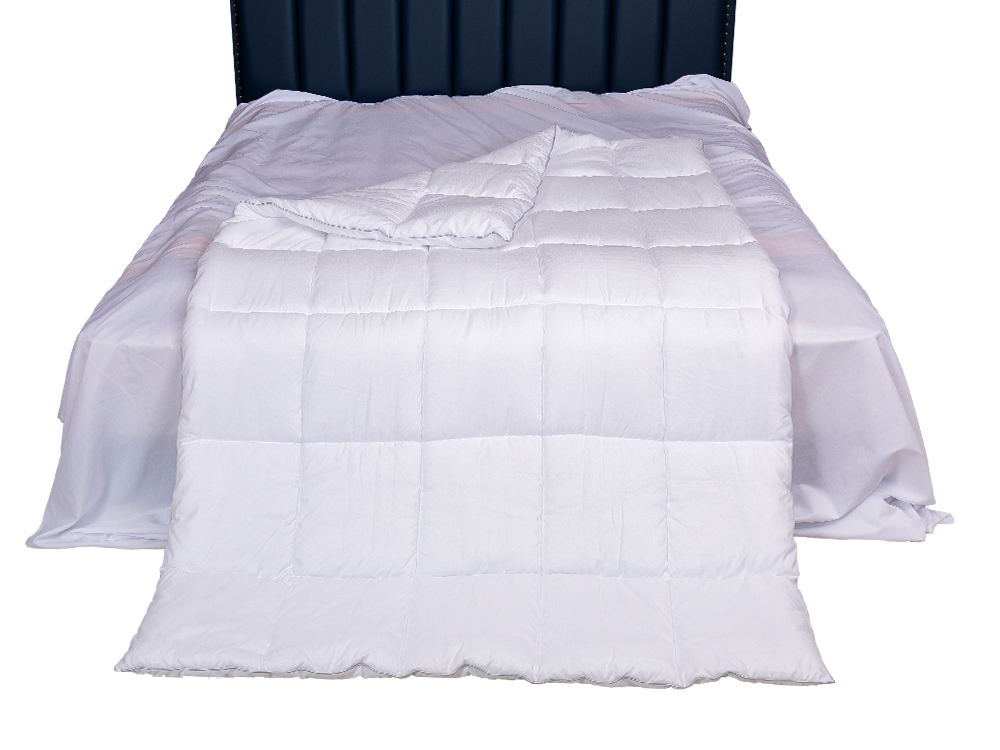 Polyester preget børstet dyne