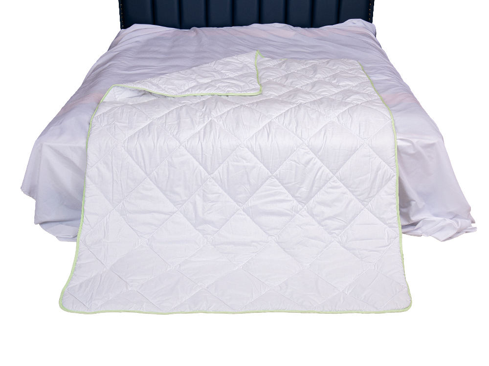 Børstet mikrofiberte dyne